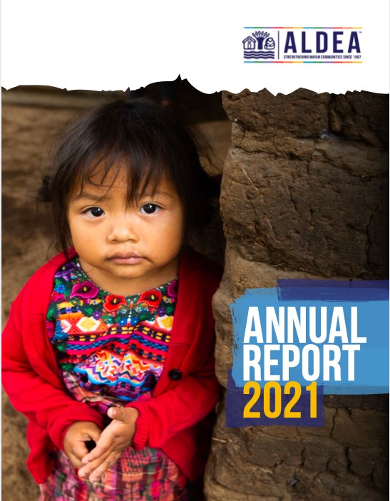ALDEA Annual Report 2021 - Cover
